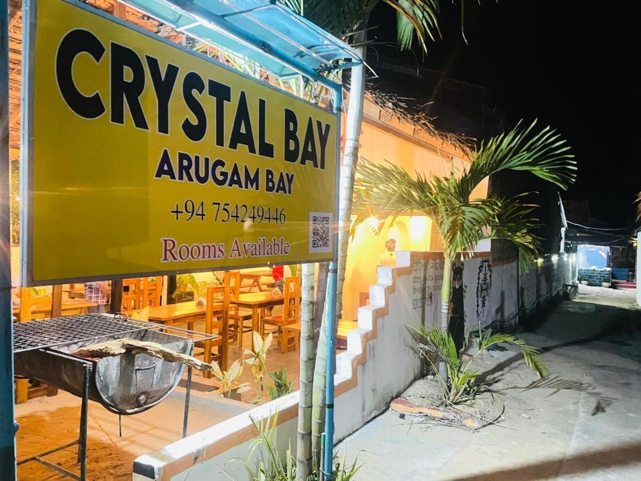 Hotel Crystal Bay Arugam Bay Exterior foto